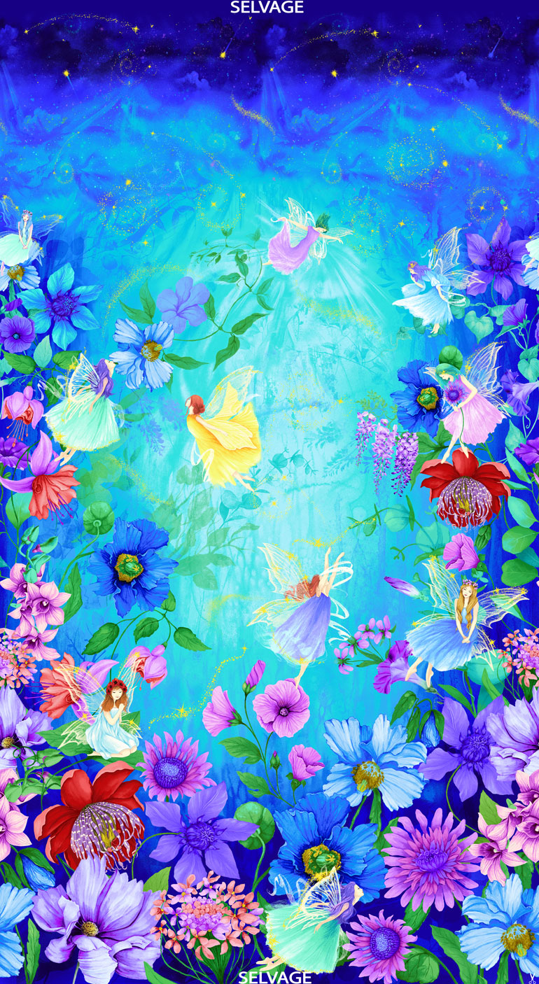 Fairy Fantasy by Chong A Hwang - Aqua Fairies -Panel #2