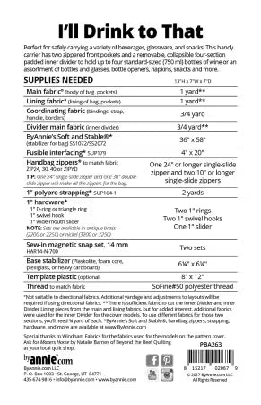 I'll Drink to That - By Annie