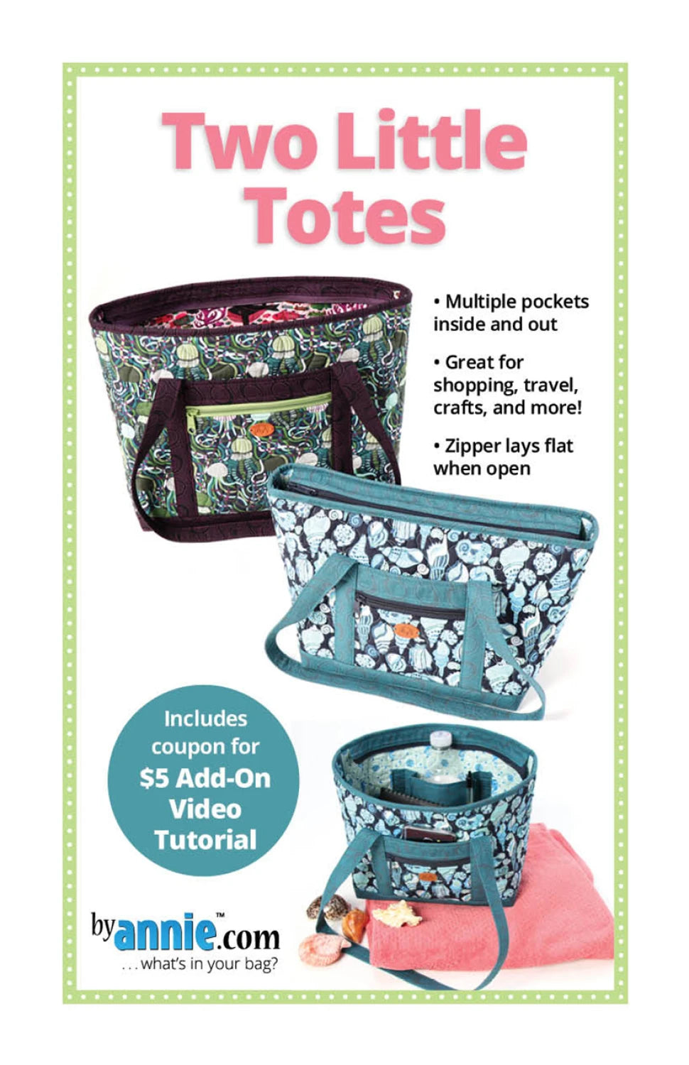 Two Little Totes - By Annie