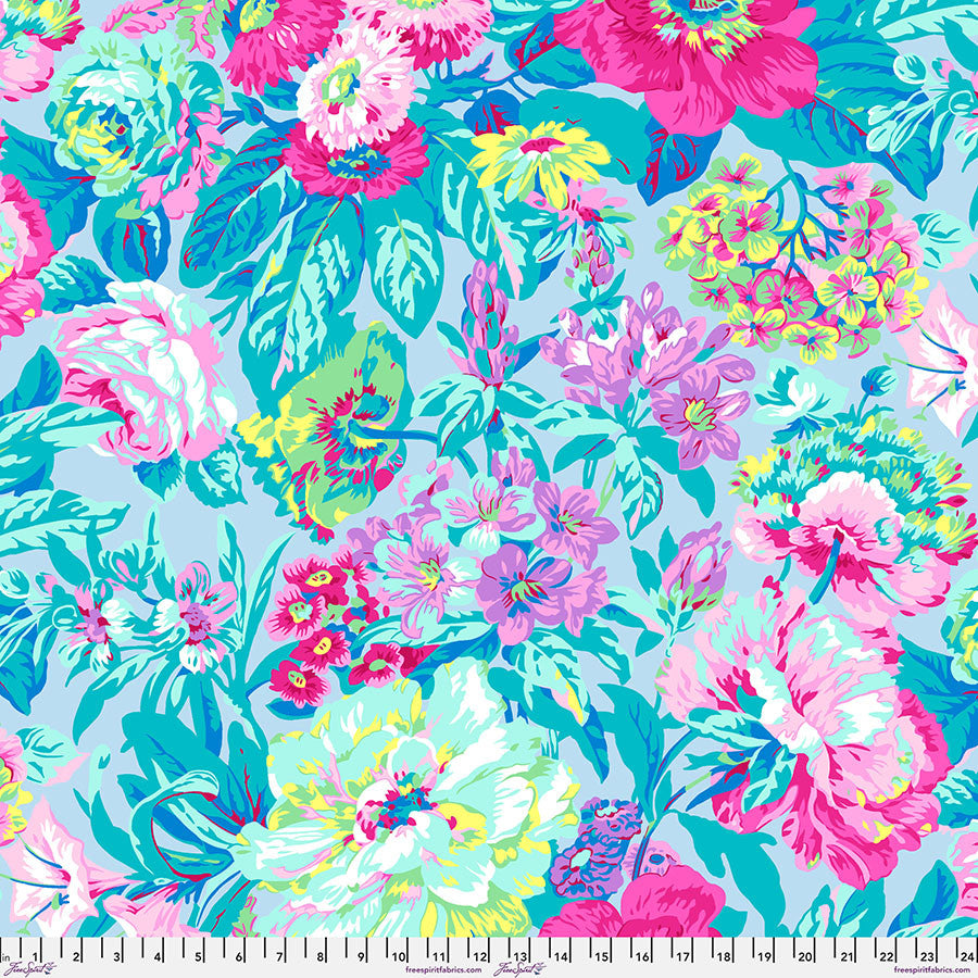 Kaffe Fassett -Voluptuous - Pastel- 108in Wide Back - QBPJ007.PASTEL