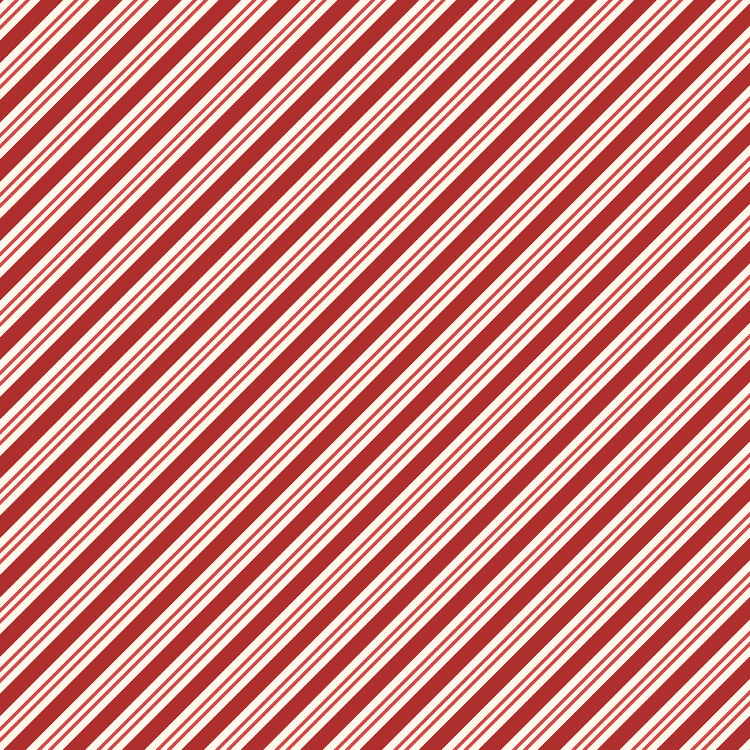Marcus Fabrics - Red Candy Cane Stripe