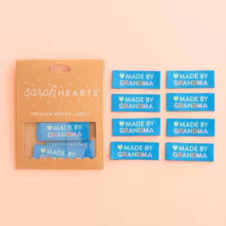 Quilt Labels Made by Grandma Labels