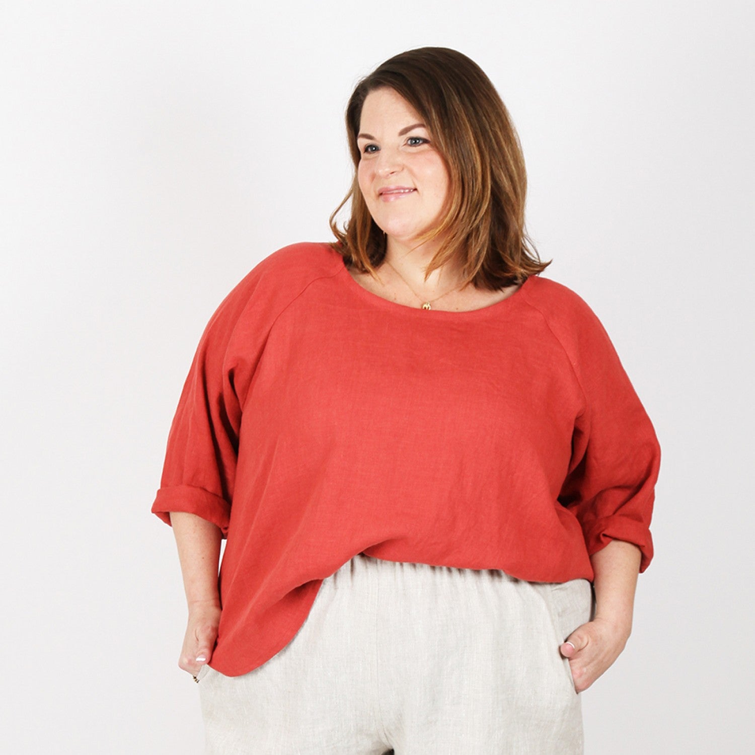 Sew House Seven - Remy Raglan Top. Standard Sizes 00 - 20 / Curvy 14 - 34