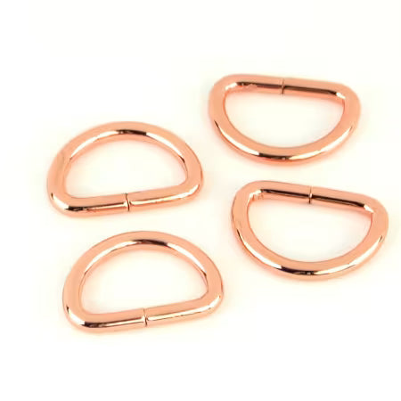 Sallie Tomato - Metal D-Ring - 3/4" - (4 pc)
