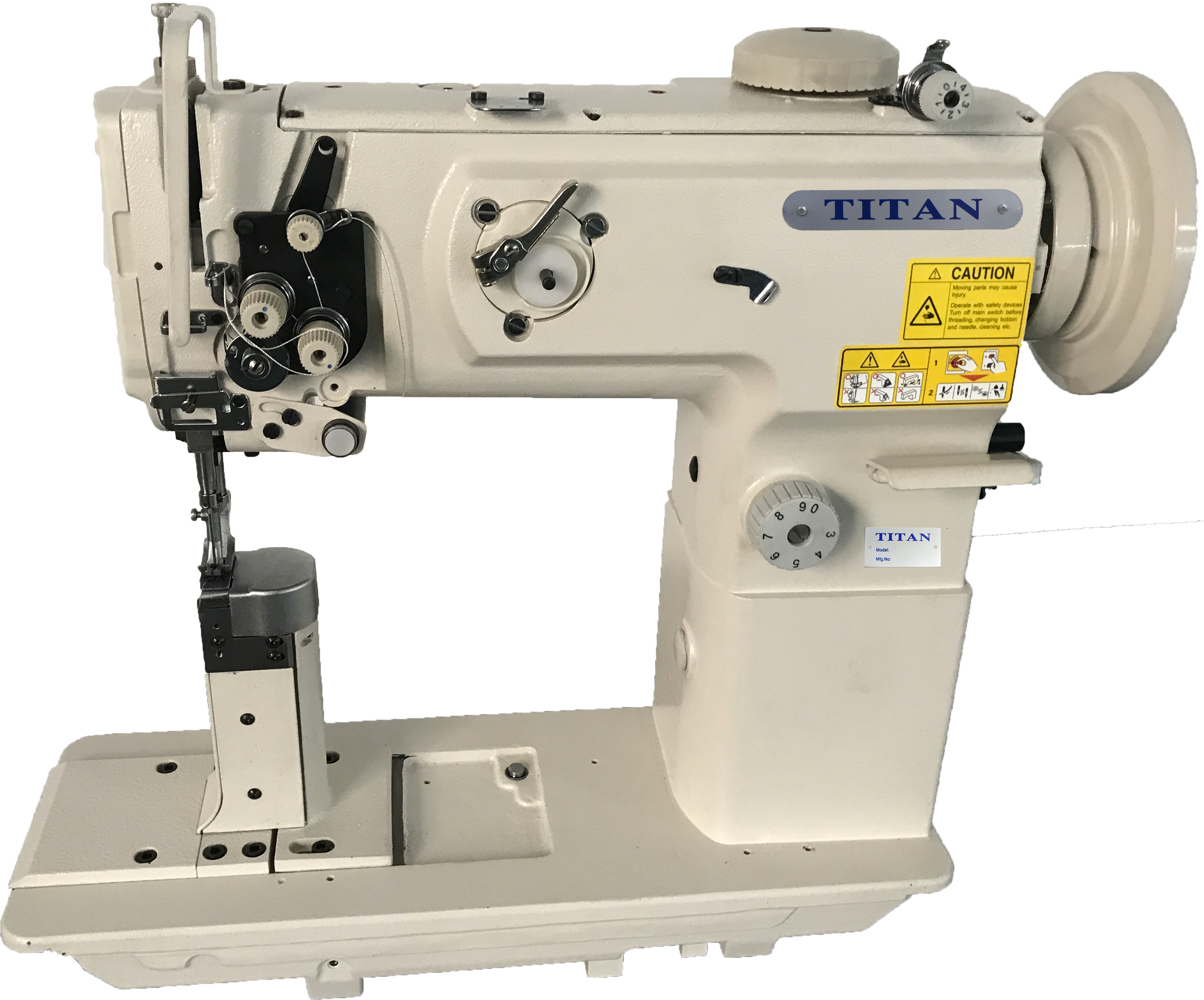 TN-1710BH 1 Needle Postbed Walking Foot Industrial Machine