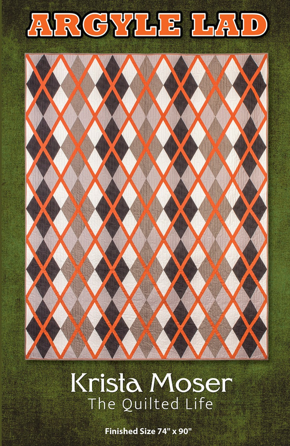 Argyle Lad Quilt Pattern by Krista Moser