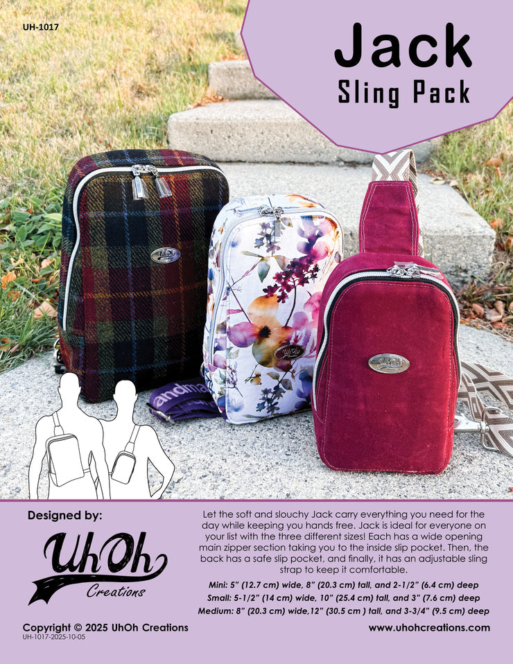 Jack Sling Pack Pattern