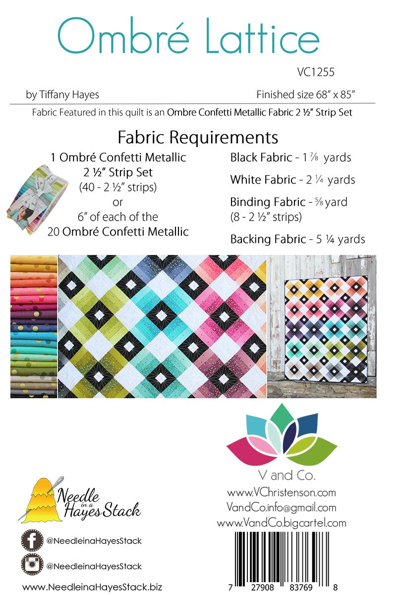 Needle in a Hayes Stack - Ombre Lattice