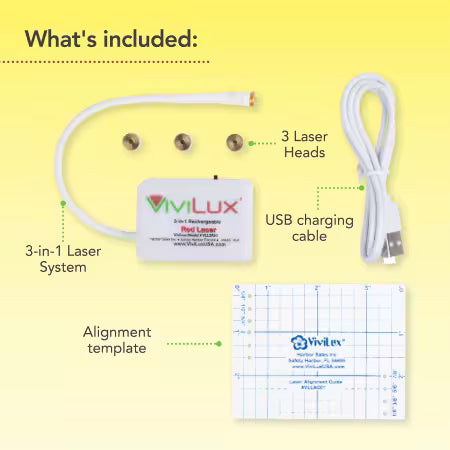 ViviLux 3-in-1 Laser Positioning Quilting Light for Sewing Machine