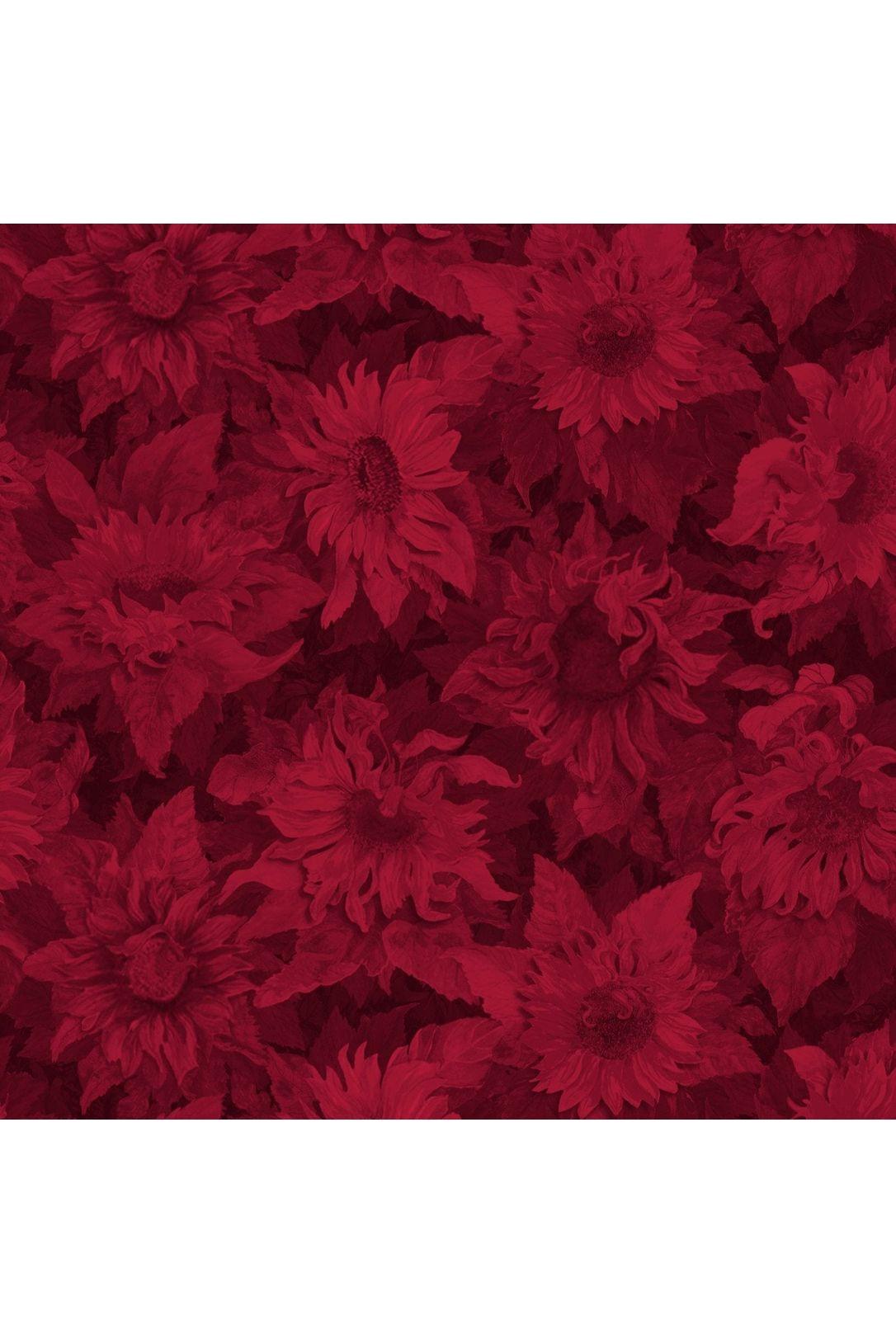 Wilmington Prints Flowers of the Sun Joanne Porter Sunflower Bloom Toile