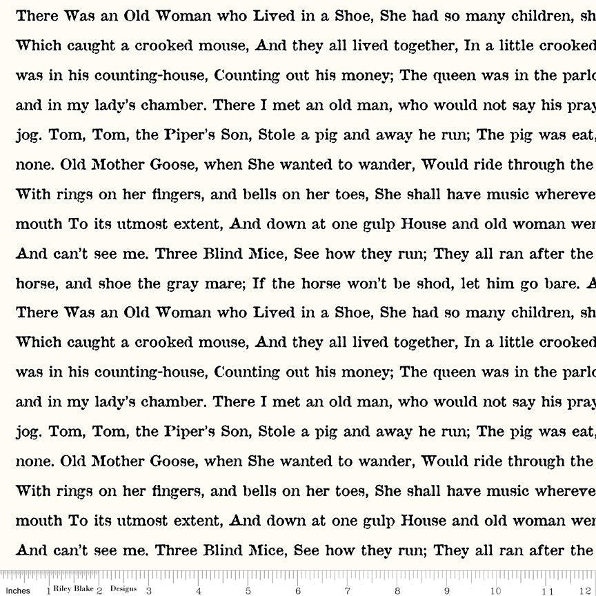 Goose Tales - White Text by J Wecker Frisch