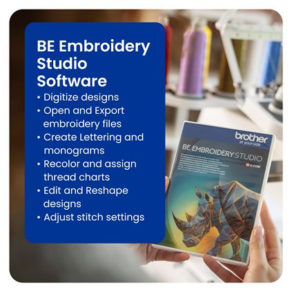 Brother BE1 EmbroideryStudio Software