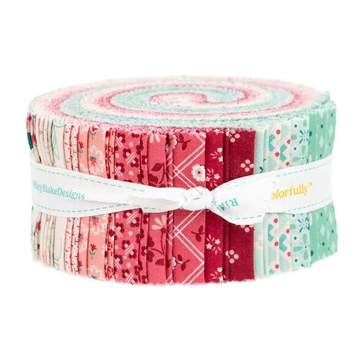 Riley Blake - Lori Holt - Berry & Sage - 2.5in Jelly Roll