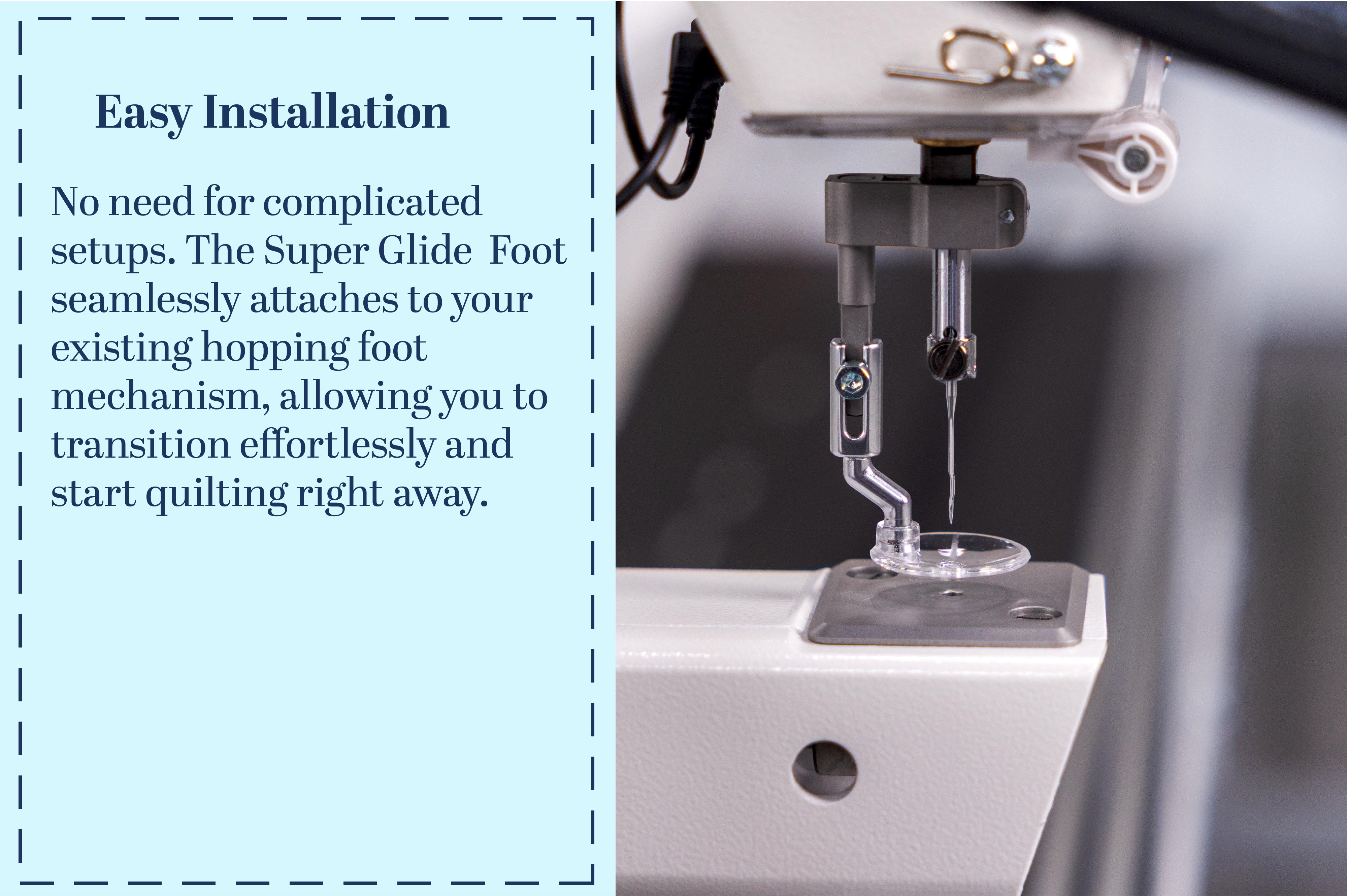 Q'nique Standalone Super Glide Foot