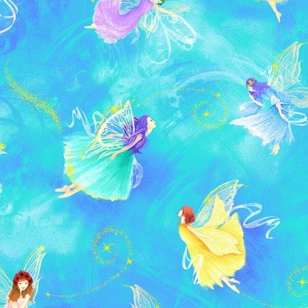 Fairy Fantasy by Chong A Hwang - Aqua Fairies