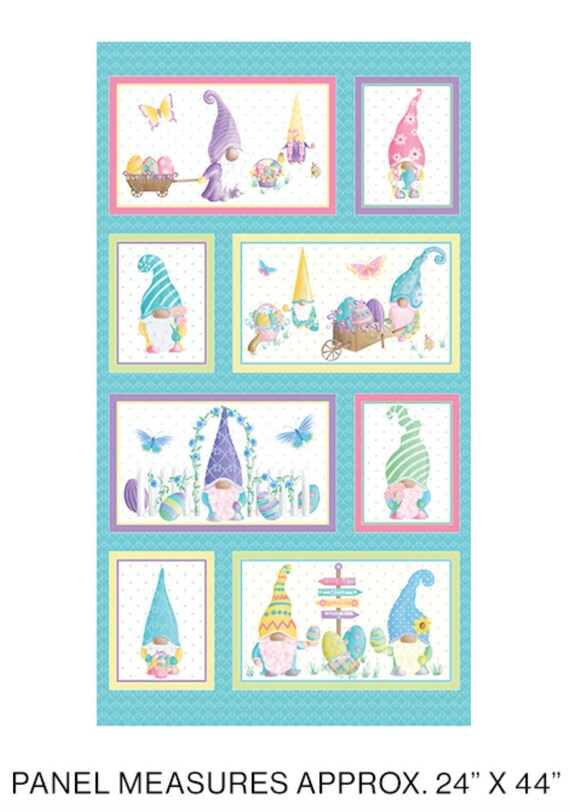 Spring Garden Gnomes - Andi Metz - Panel