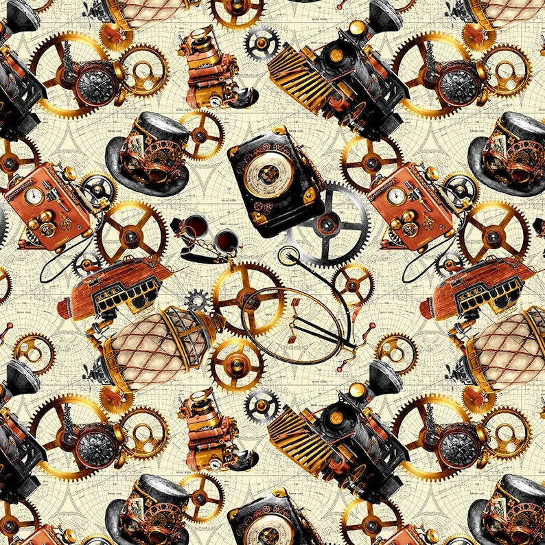 Blank Quilting Time Travel B-3020-41