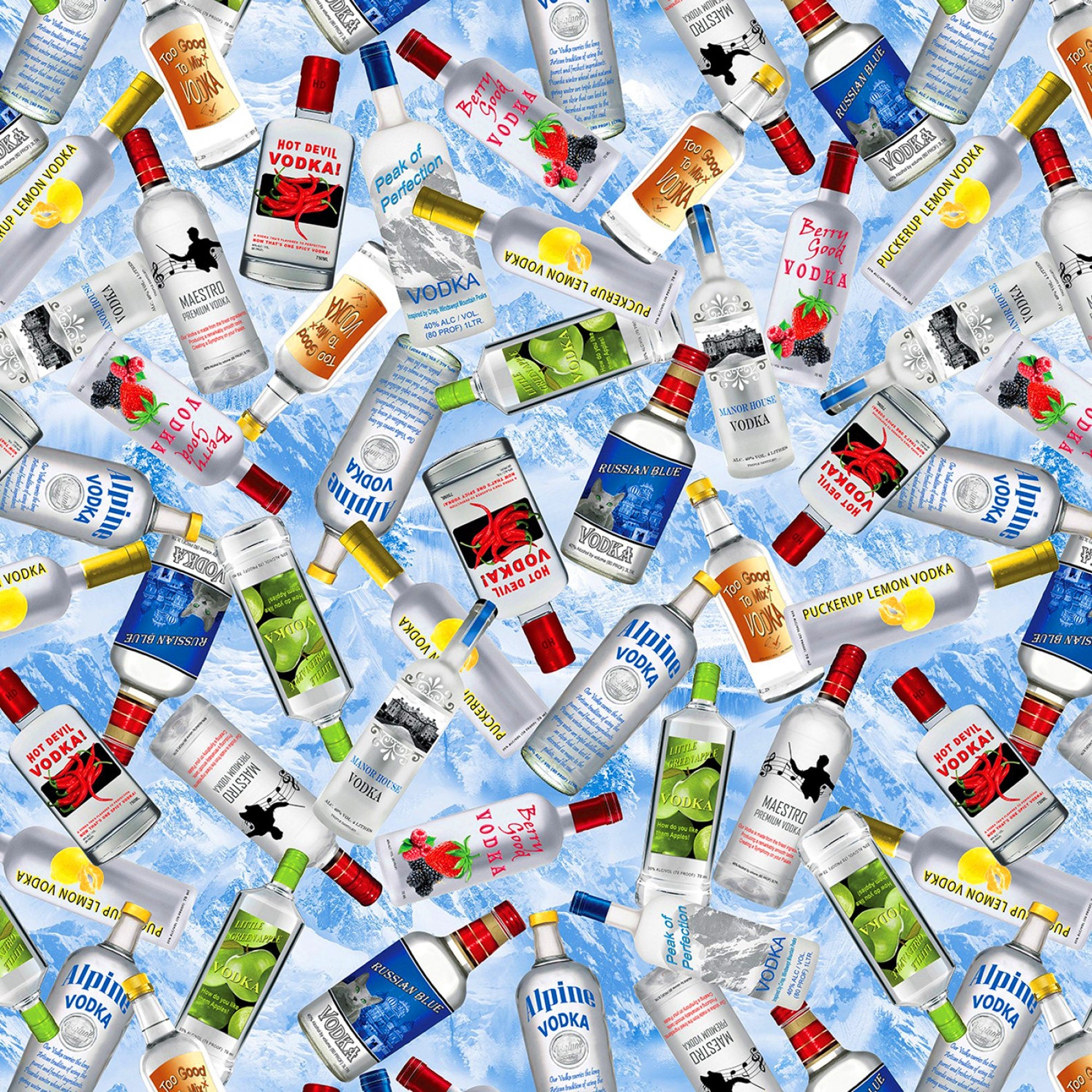 Kanvas Stuido- Top Shelf- Vodka - 12851-05