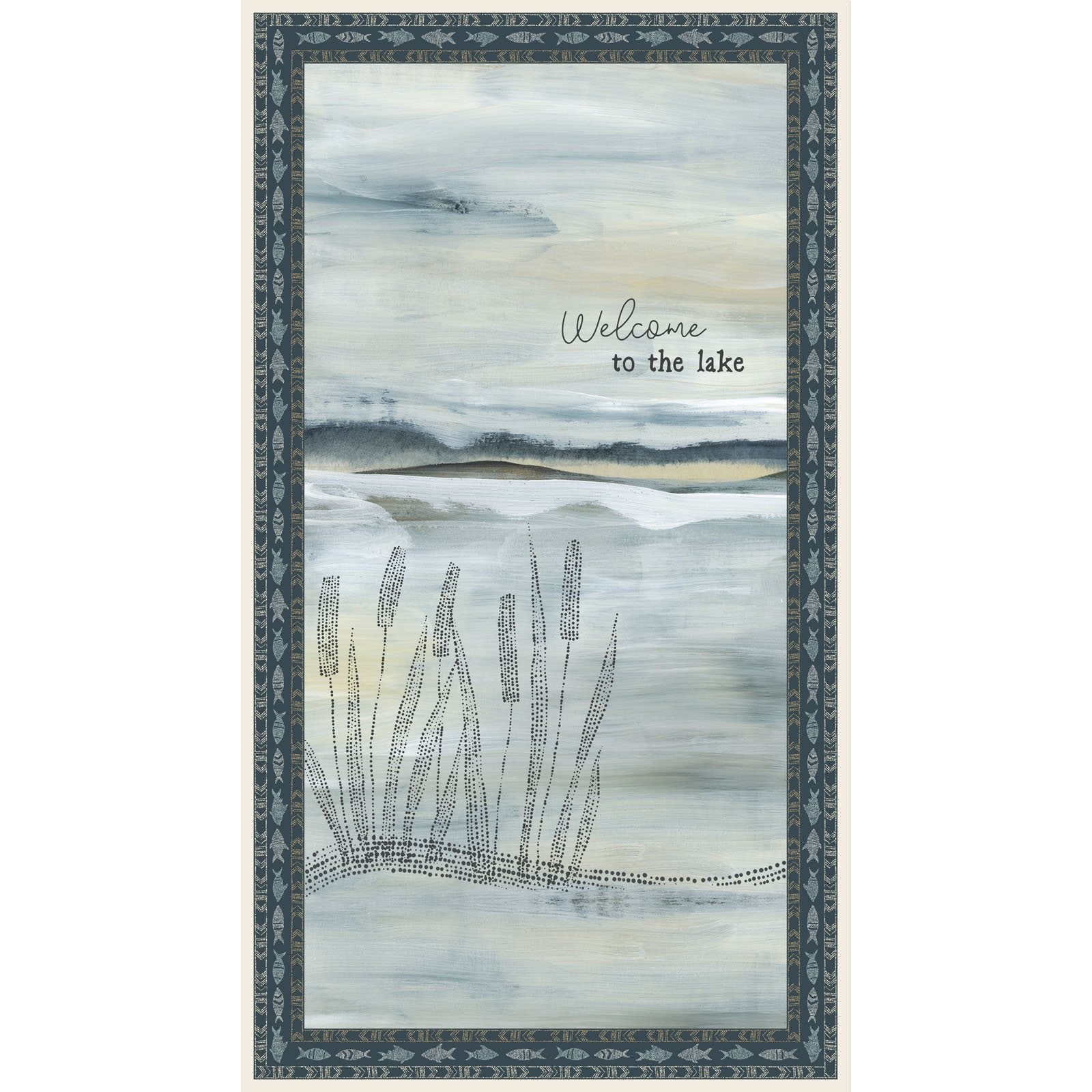 Welcome To The Lake Panel - Lake Escape
