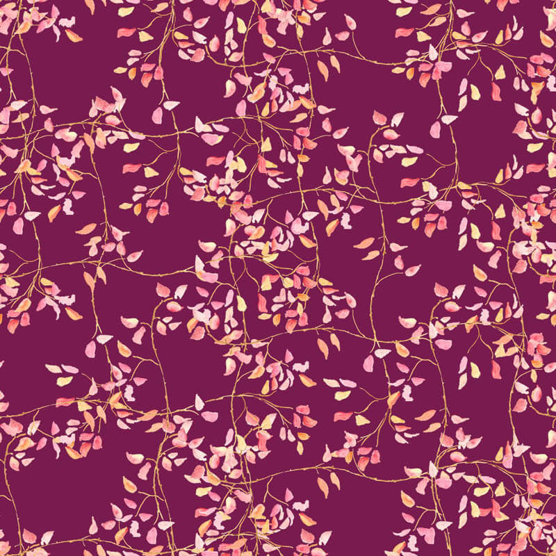 Melrose Place by Cid Pear- Trickle- Cranberry