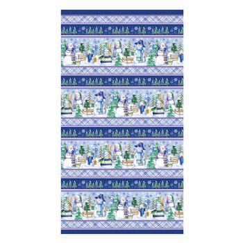Snowflake Wishes - Nicole DeCamp - Border Stripe - 15188-99