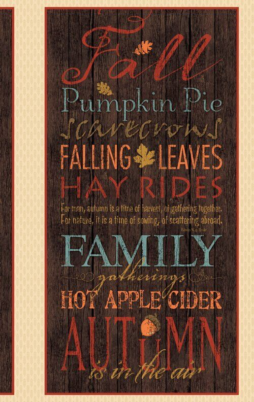 The Colors Of Fall Panel - 28543-Fall