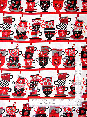 Let's Partea- Tea Cup Stacked Stripe