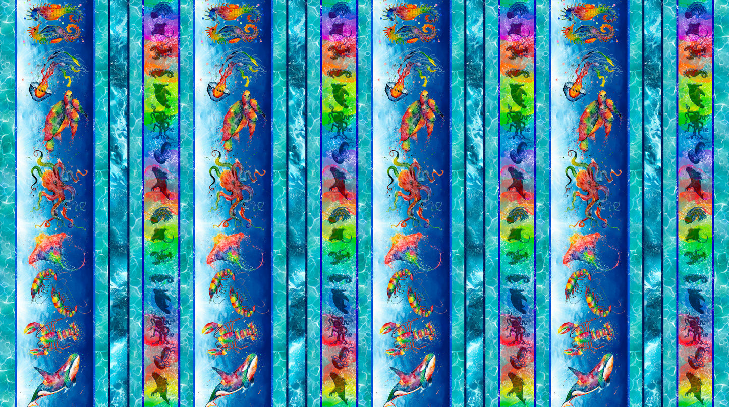 The Deep- Sea Creature Decorative Stripe- 29819