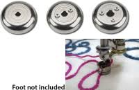 Bernina Couching Inserts - 3 Inserts - For #72 and #96 foot