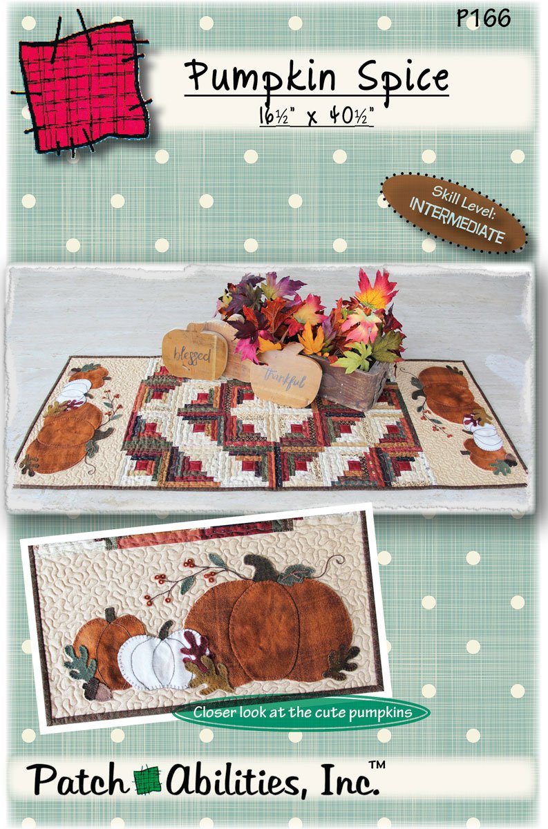 Patch Abilities - P166 Pumpkin Spice Pattern