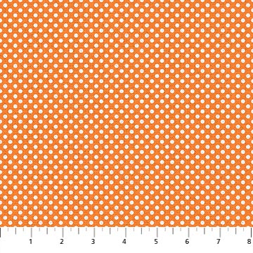 Shelley Davies - I've Got A Notion - Orange White Polka Dot - 24544-56