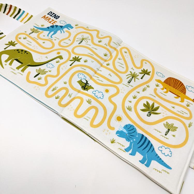 Stacy Iest Hsu - Moda - Stomp Stomp Roar - 36"x60" Activity book Panel 20826 11