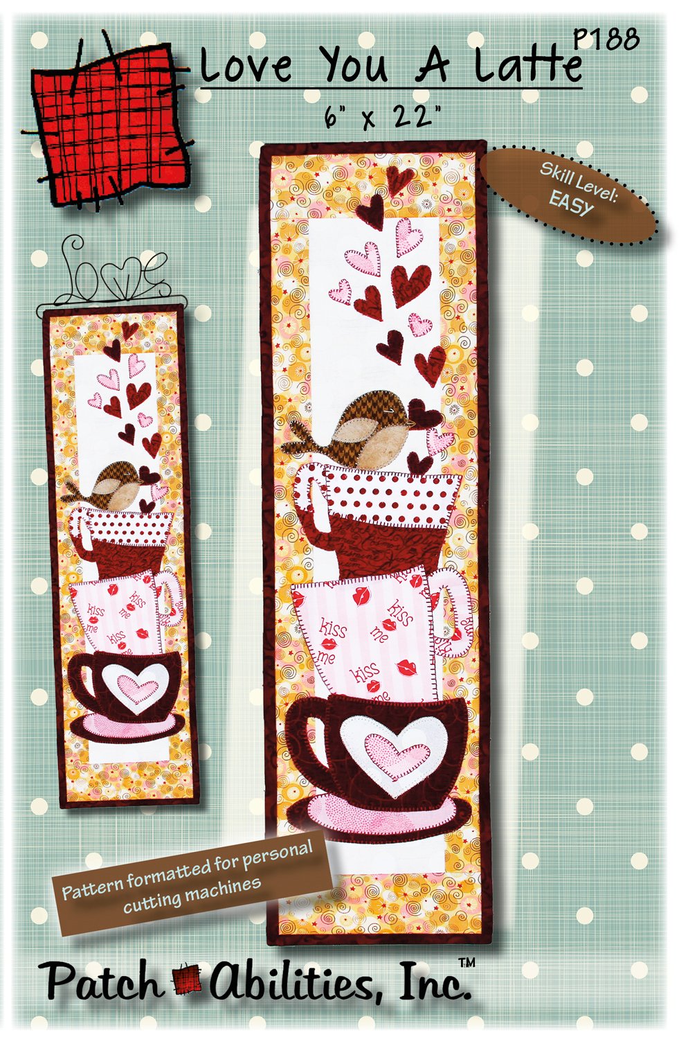 Patch Abilities - P188 Love you A Latte