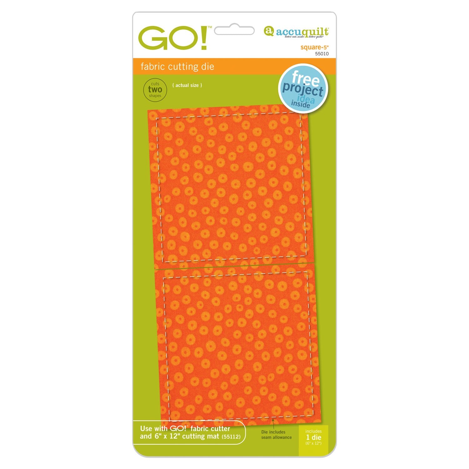 GO! Square-5" (4 1/2" Finished)