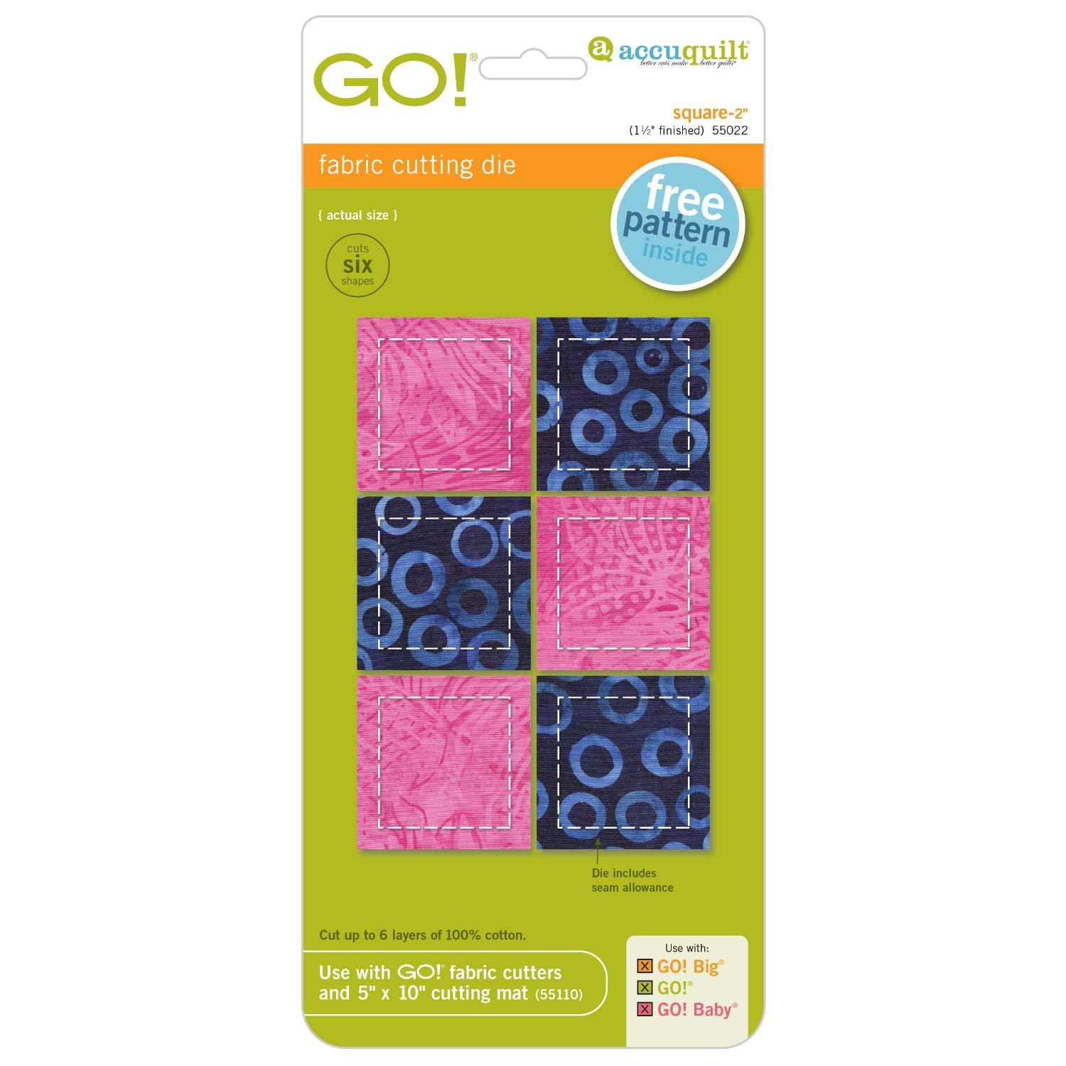 GO! Square-2" (1 1/2" Finished)