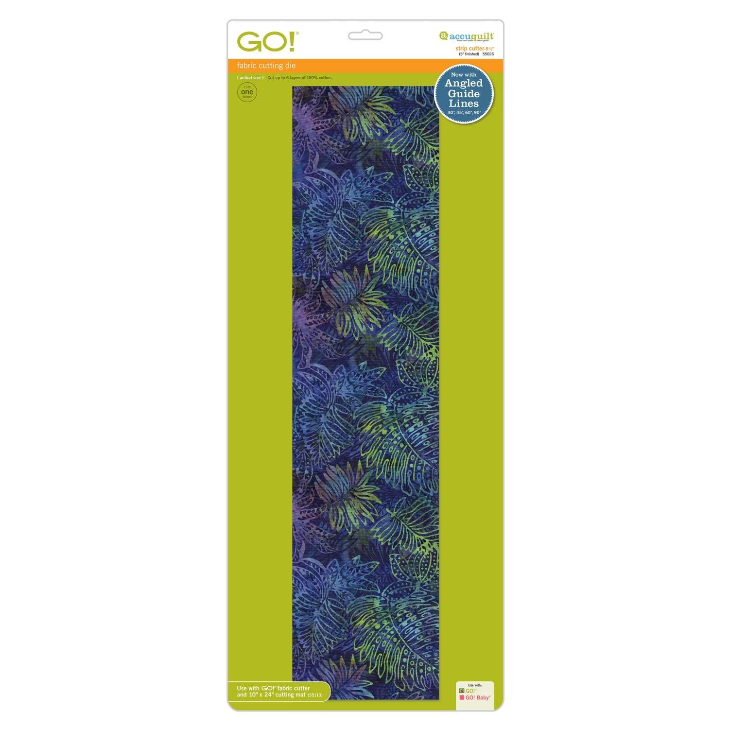 GO! Strip Cutter-5 1/2" (5" Finished) 1 Strip