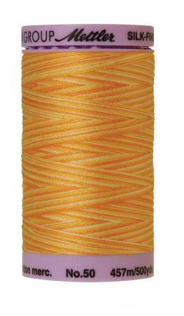 Mettler Silk-Finish 50wt Variegated Cotton Thread 500yd/457M Horizon