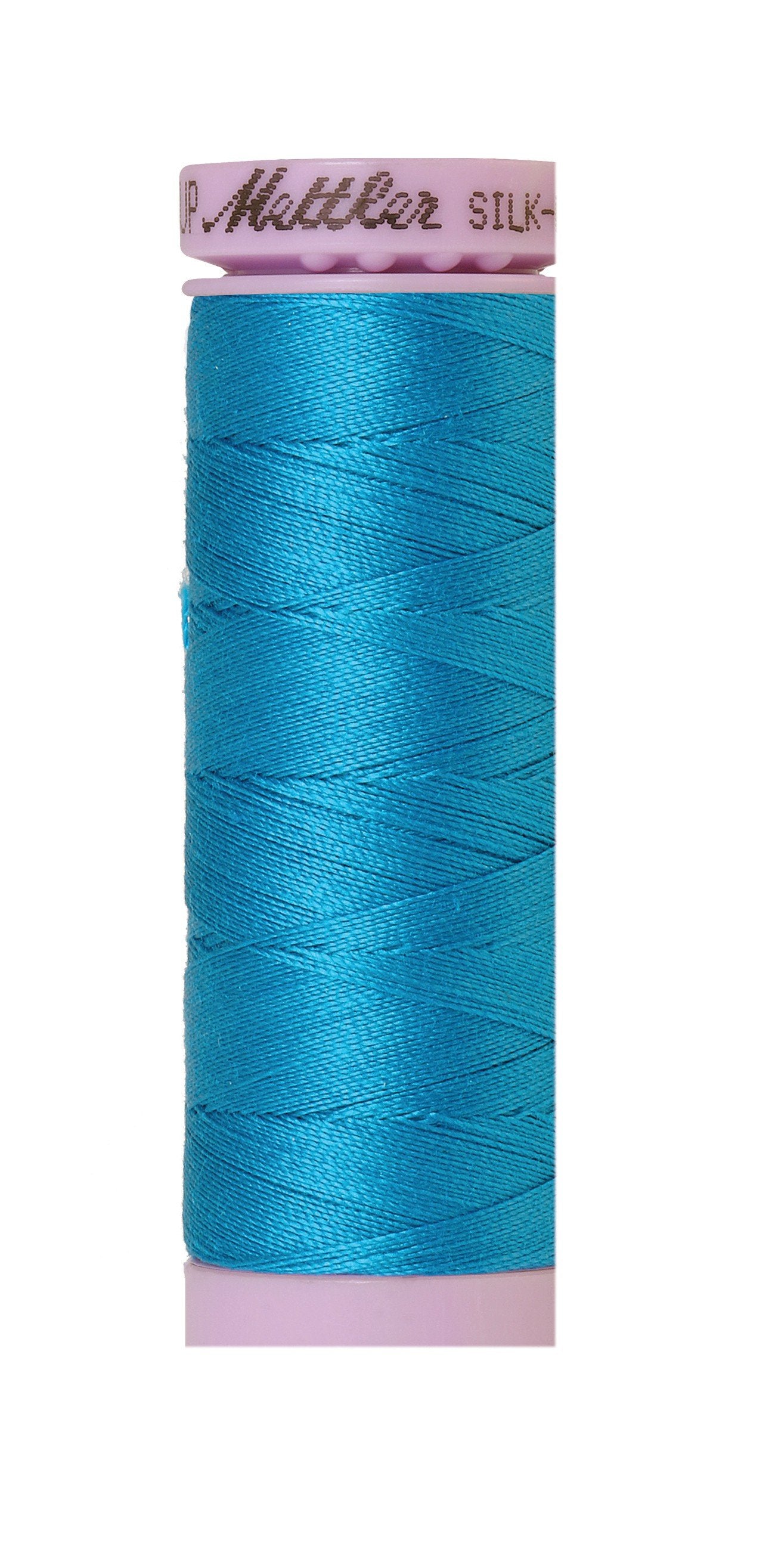 Mettler Silk-Finish 50wt Solid Cotton Thread 164yd/150M Night Blue