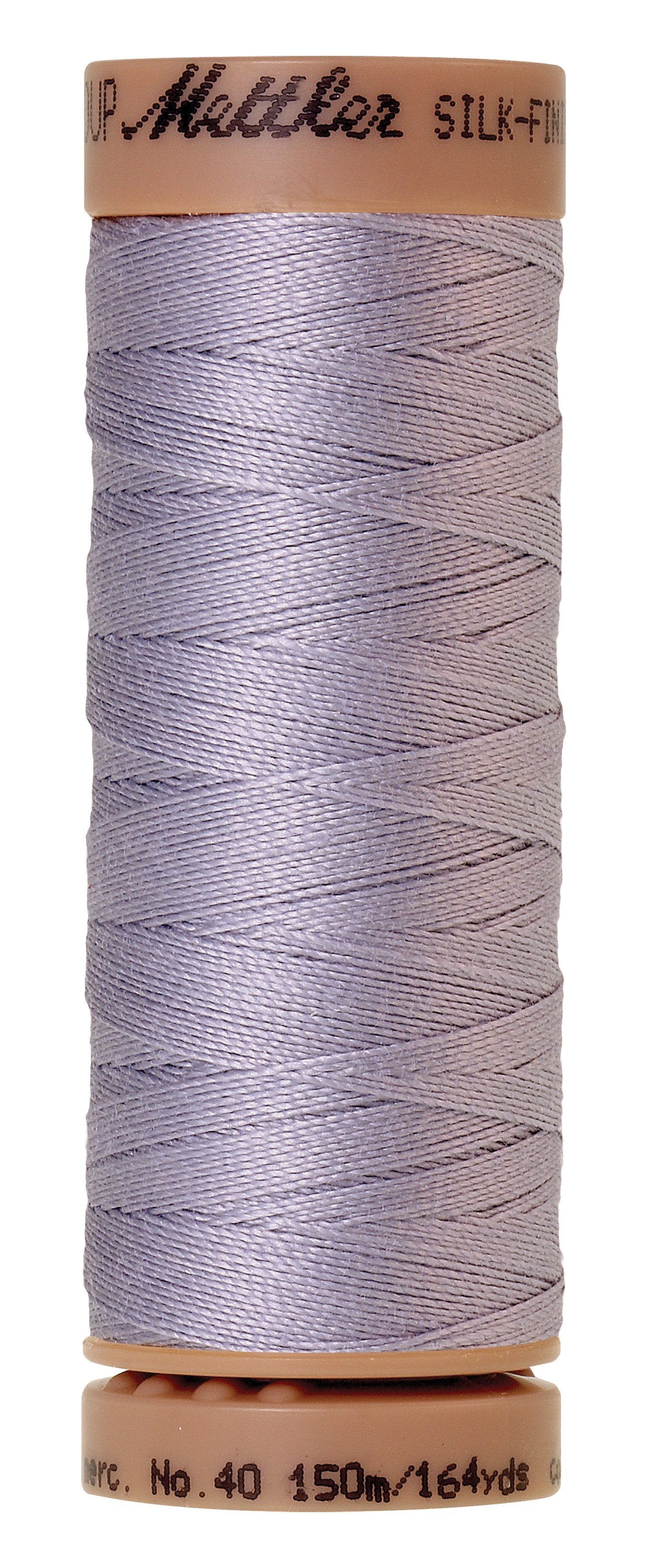 Mettler Silk-Finish 40wt Solid Cotton Thread 164yd/150M Cosmic Sky