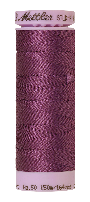 Mettler Silk-finish 50wt Solid Cotton Thread 164yd/150m Orchid