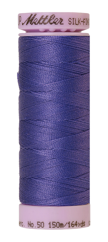 Mettler Silk-finish 50wt Solid Cotton Thread 164yd/150m Twilight