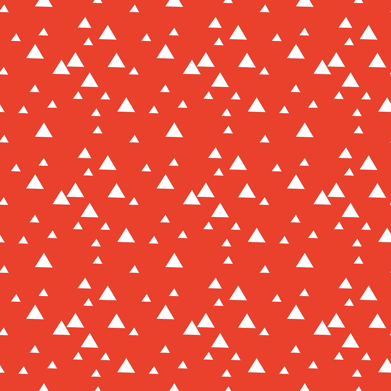 Riley Blake Designs - Lets Play Triangles Red - C11884R-RED