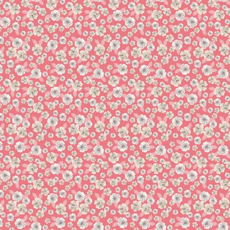 Riley Blake Floral Gardens Blossoms Pink C14363R-PINK