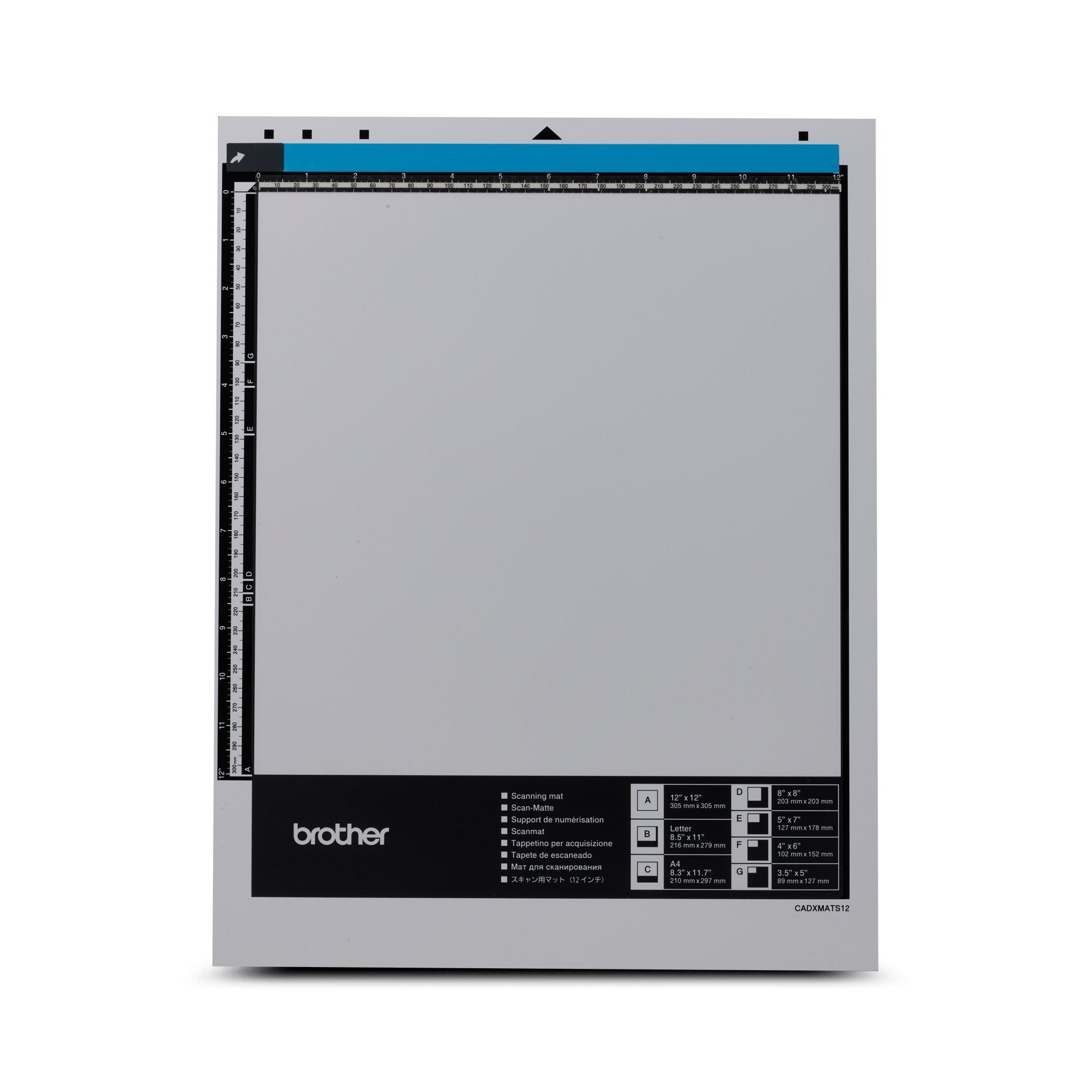 Brother - CADXMATS12 - ScanNCut DX Scanning Mat 12"x12"