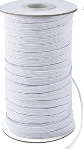Braided Elastic 1/4" (6mm)