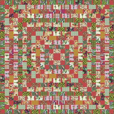 Earth Made Grid Quilt by Kathy Doughty Pattern