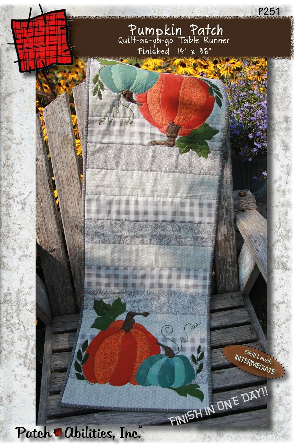 Patch Abilities - P251 Pumpkin Patch Table Runner