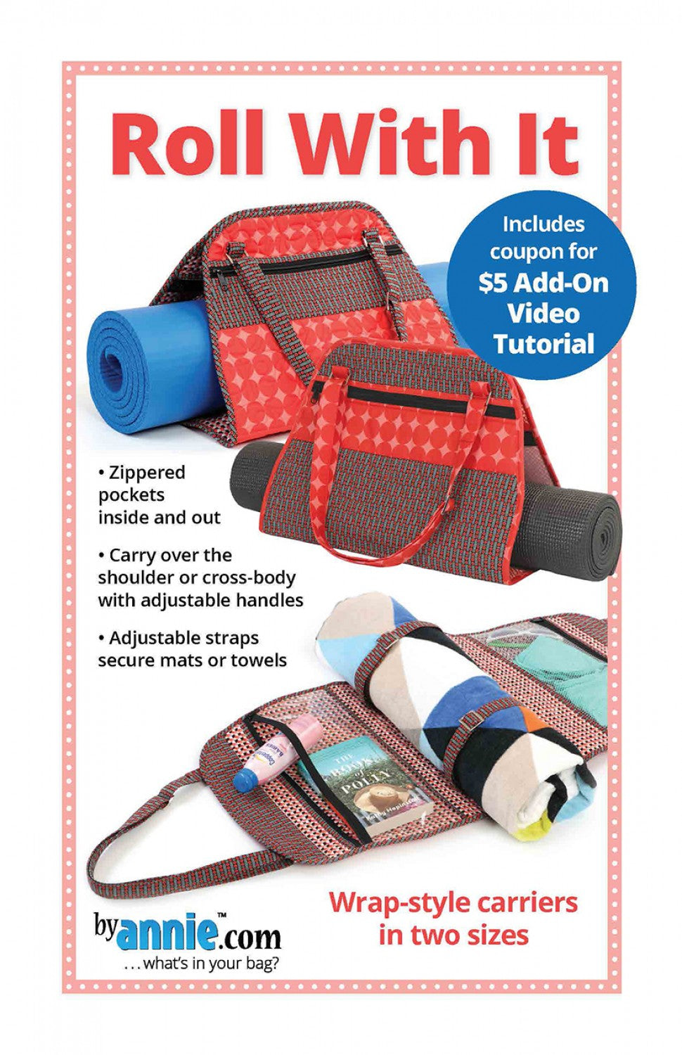 By Annies - Roll With It - Yoga Mat Carrier