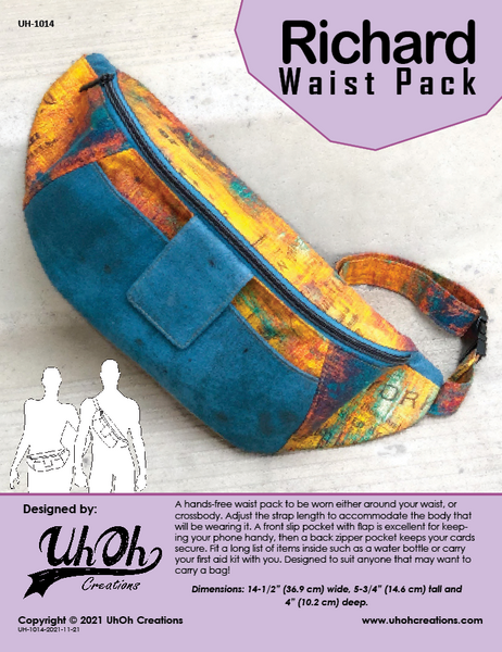 Richard Waist Pack Pattern