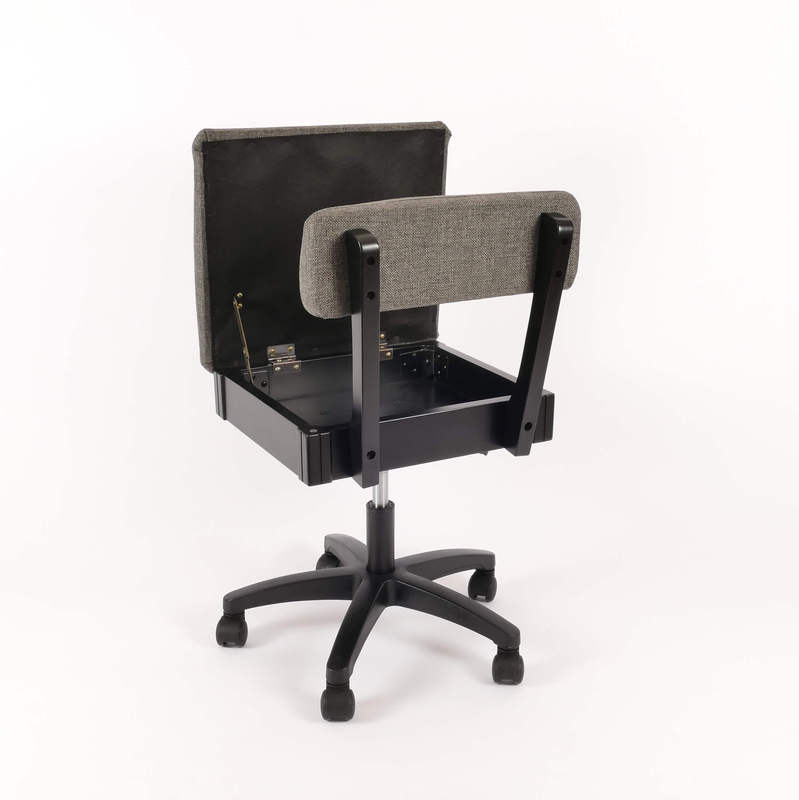 Lady Gray Hydraulic Sewing Chair